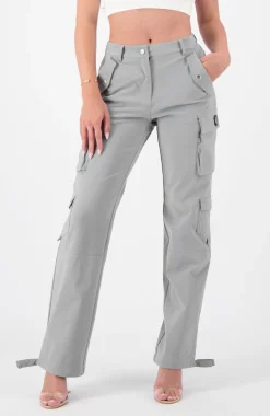 MULTI POCKET CARGO broek | Grijs