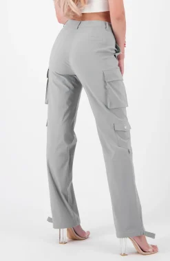 MULTI POCKET CARGO broek | Grijs