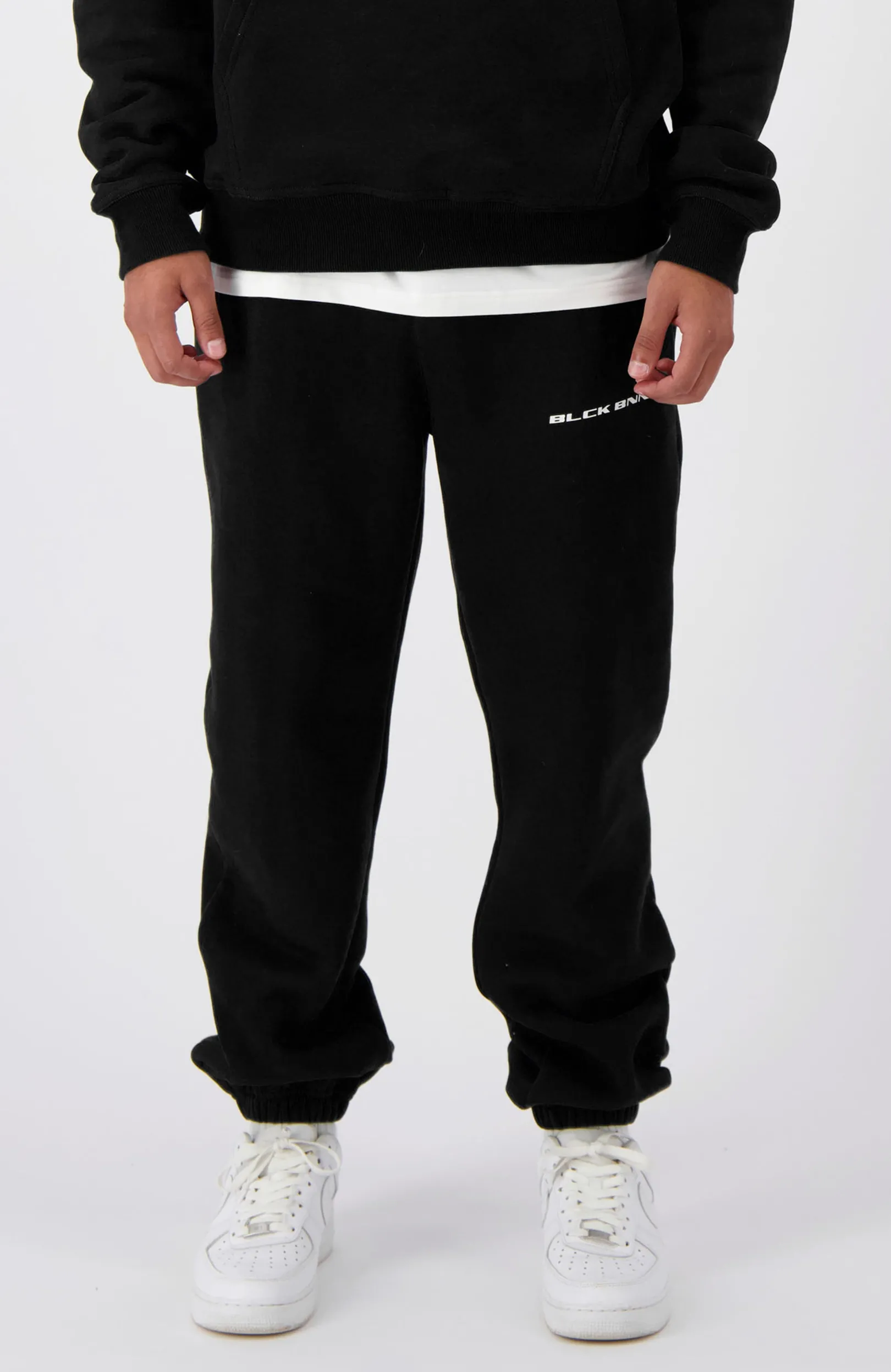 NATION SWEATPANTS | Zwart