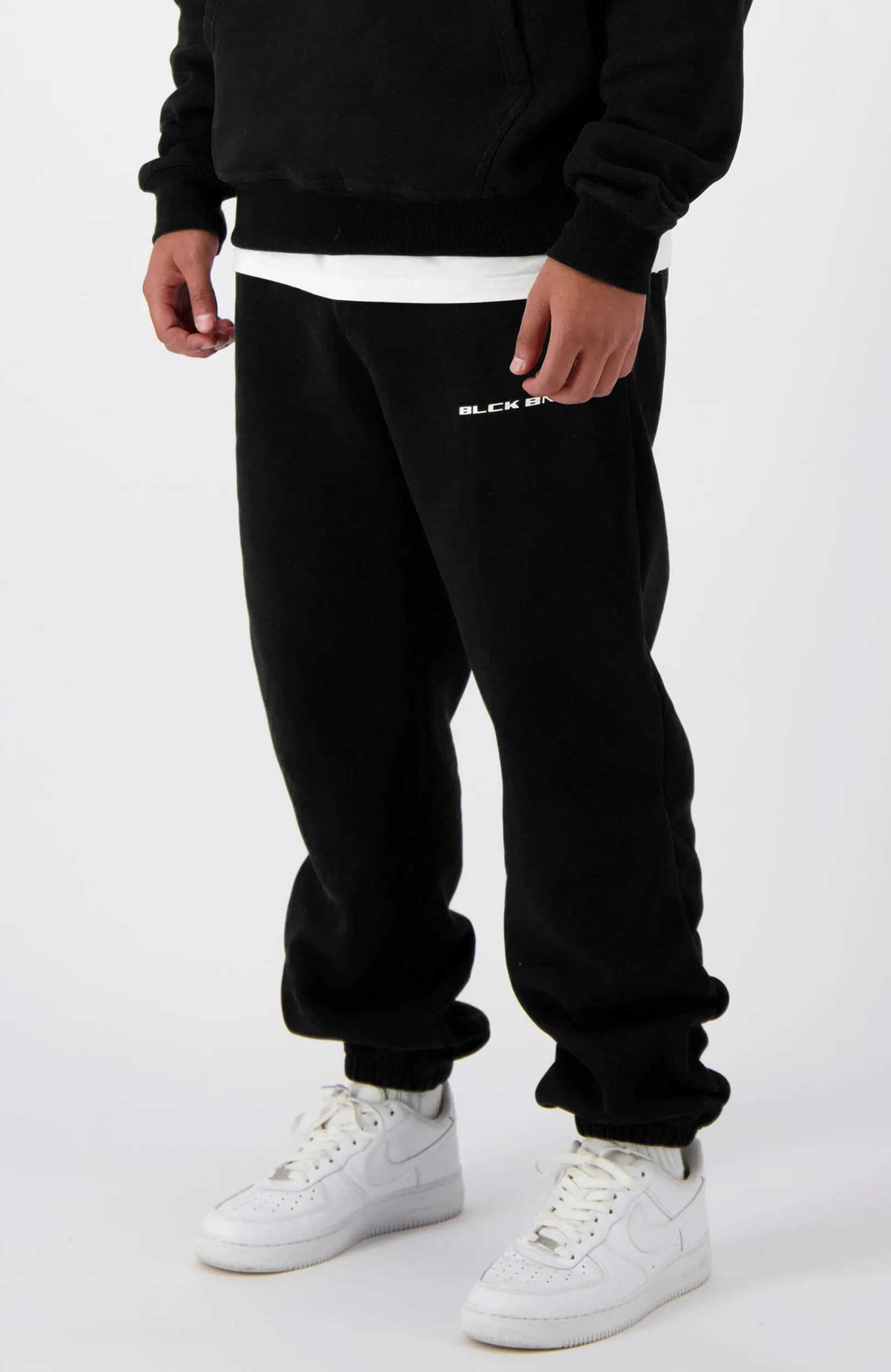 NATION SWEATPANTS | Zwart