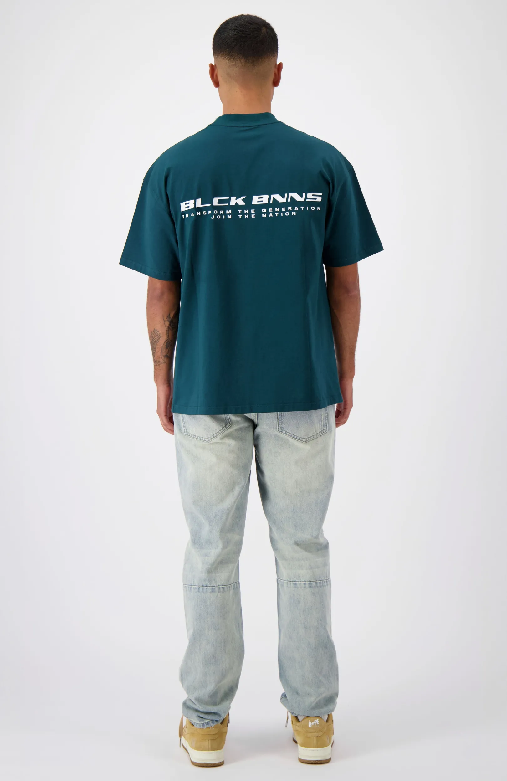 NATION T-SHIRT | Dennengroen