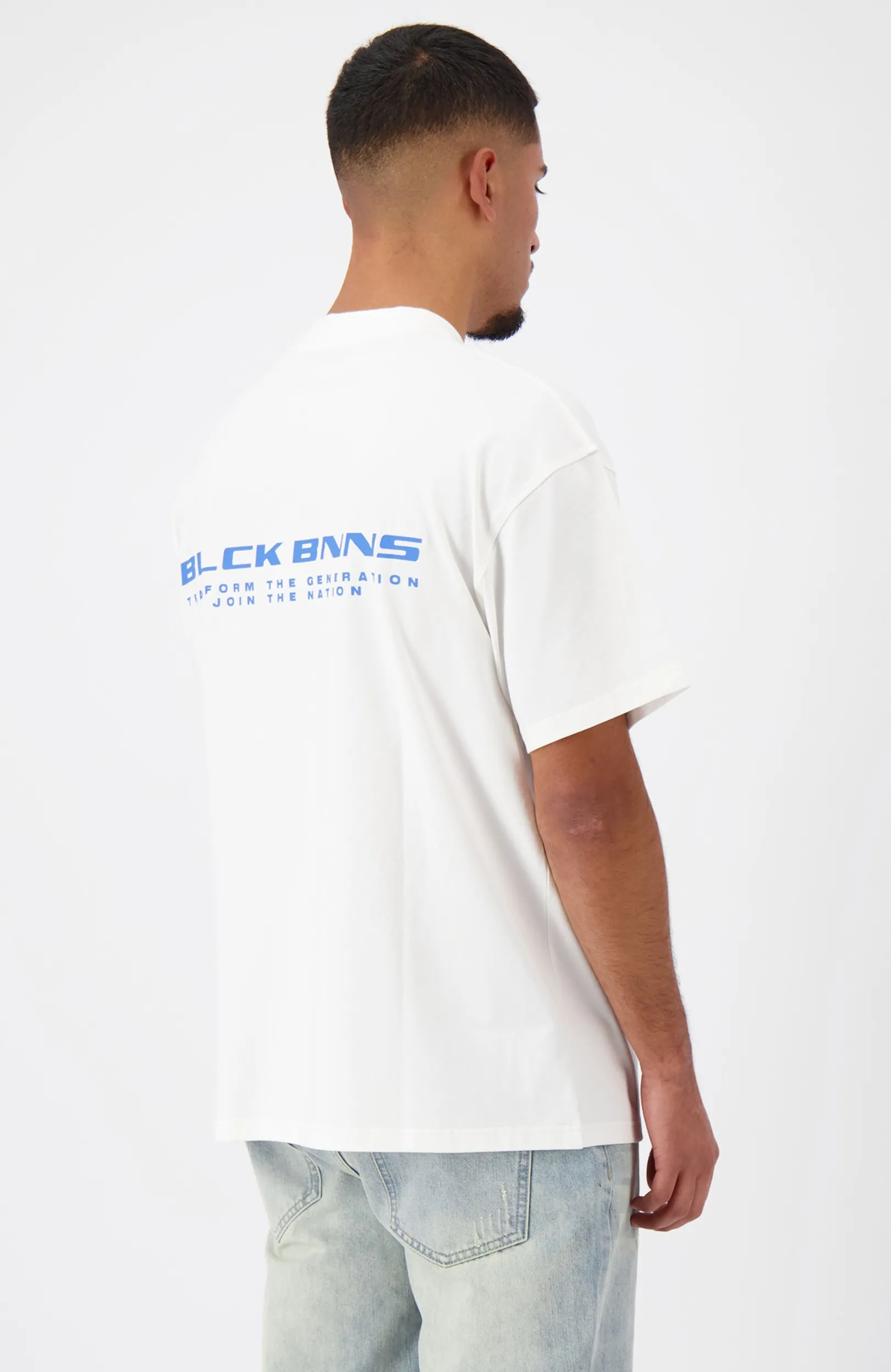 NATION T-SHIRT | Wit