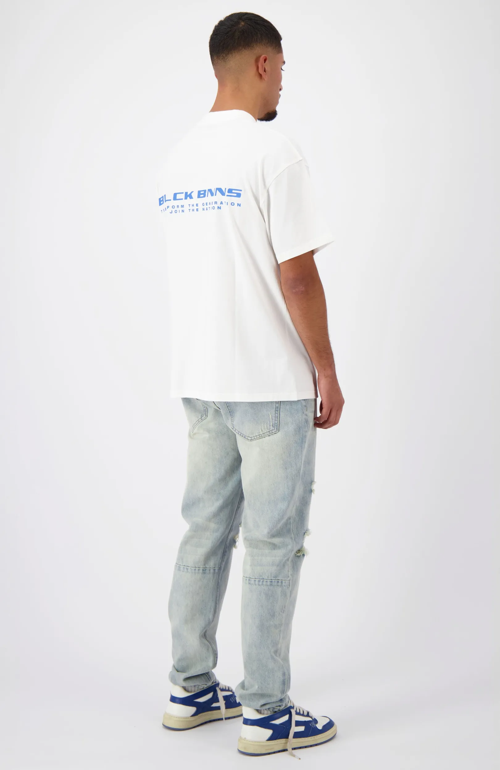 NATION T-SHIRT | Wit