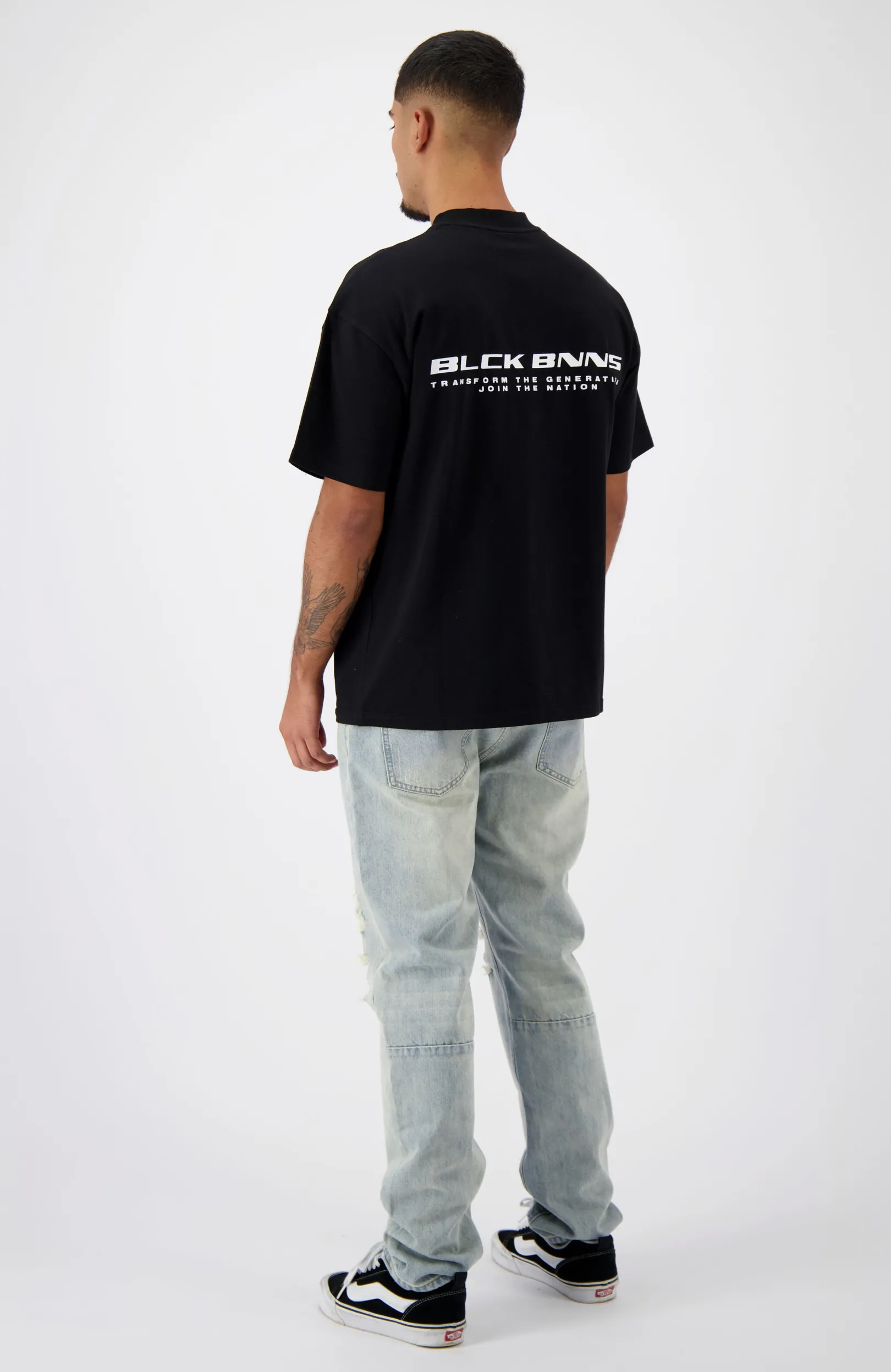 NATION T-SHIRT | Zwart
