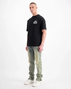 PAINTERS T-SHIRT | Zwart