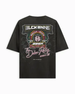RALLY T-SHIRT | Zwart