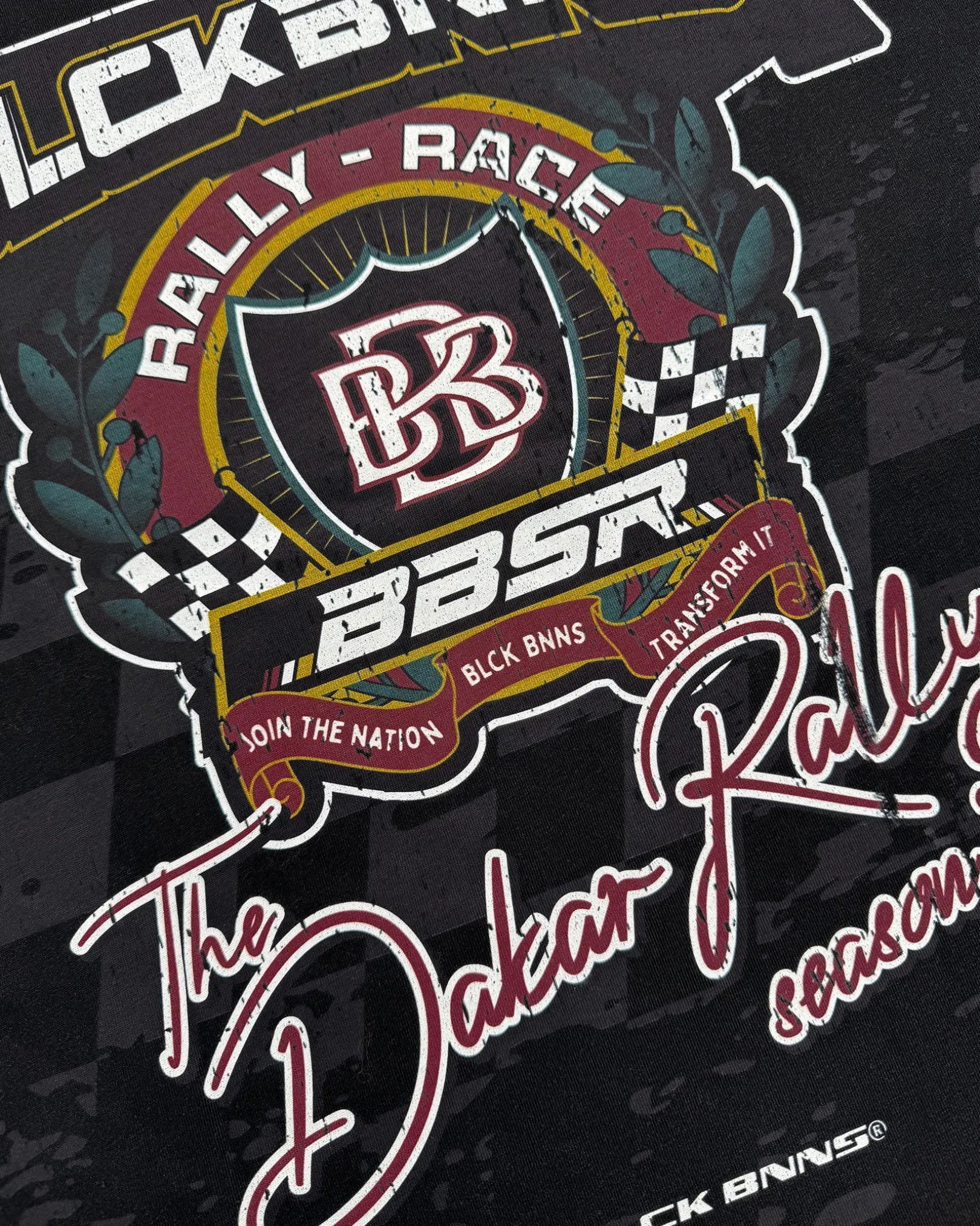 RALLY T-SHIRT | Zwart