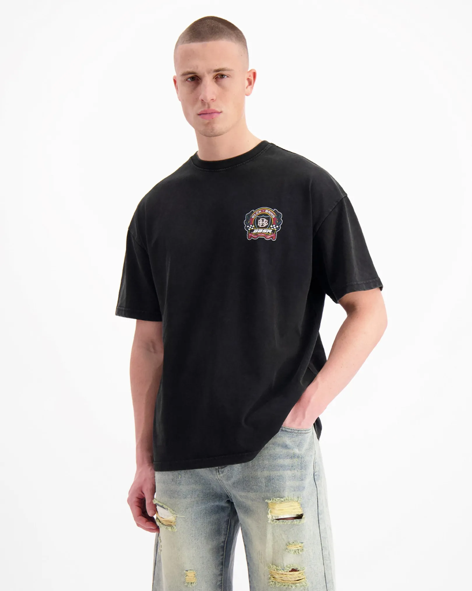 RALLY T-SHIRT | Zwart
