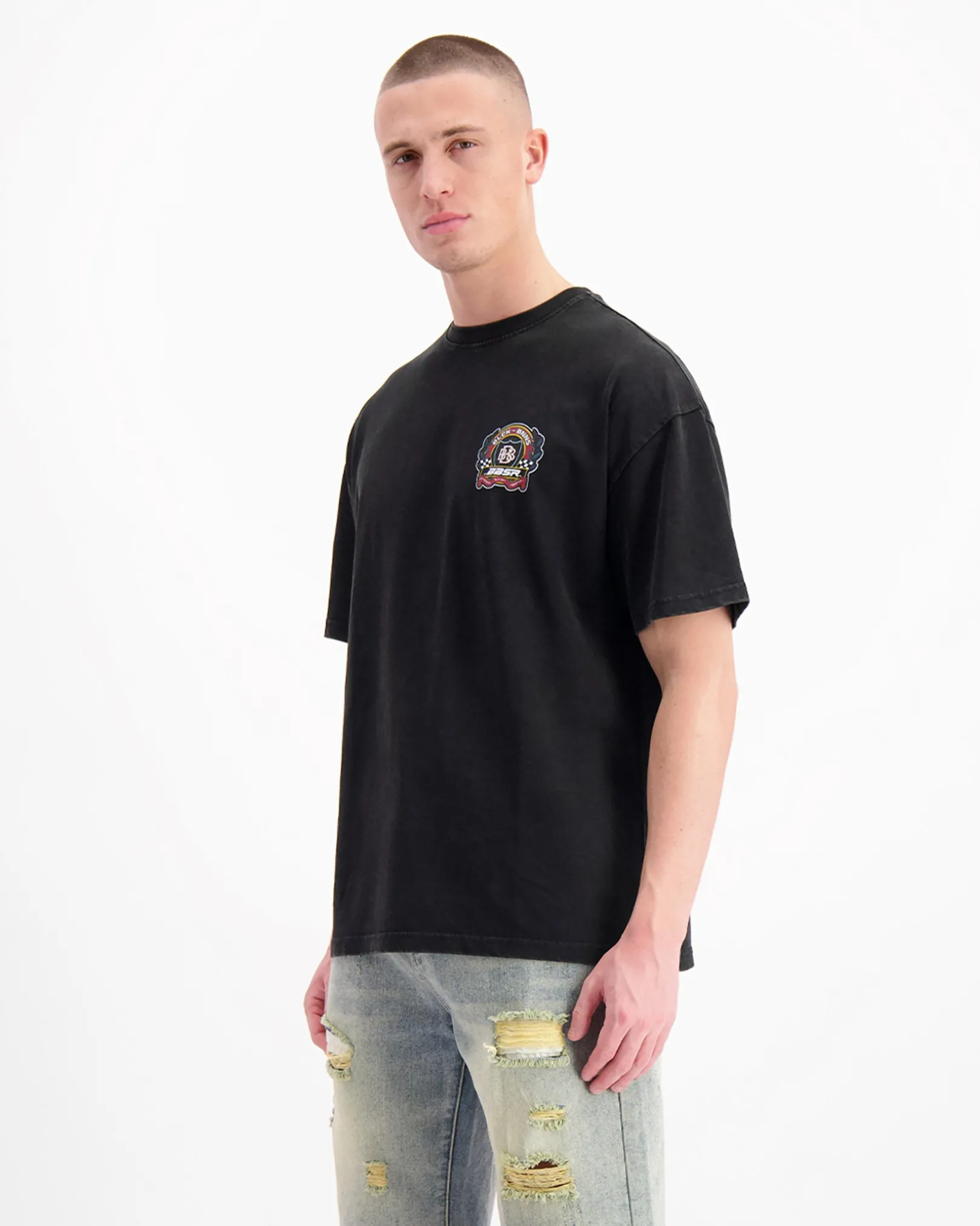 RALLY T-SHIRT | Zwart