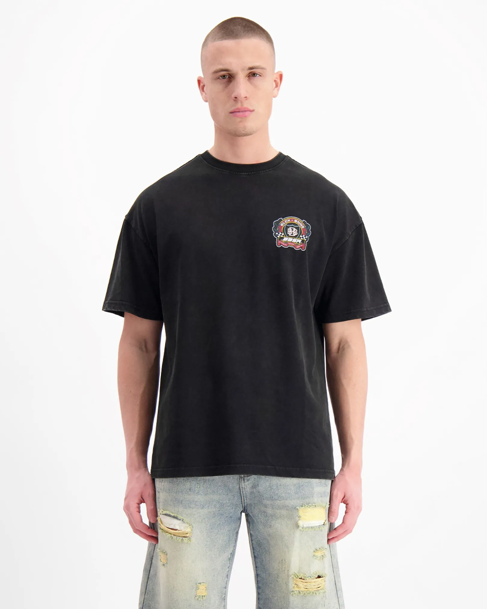 RALLY T-SHIRT | Zwart