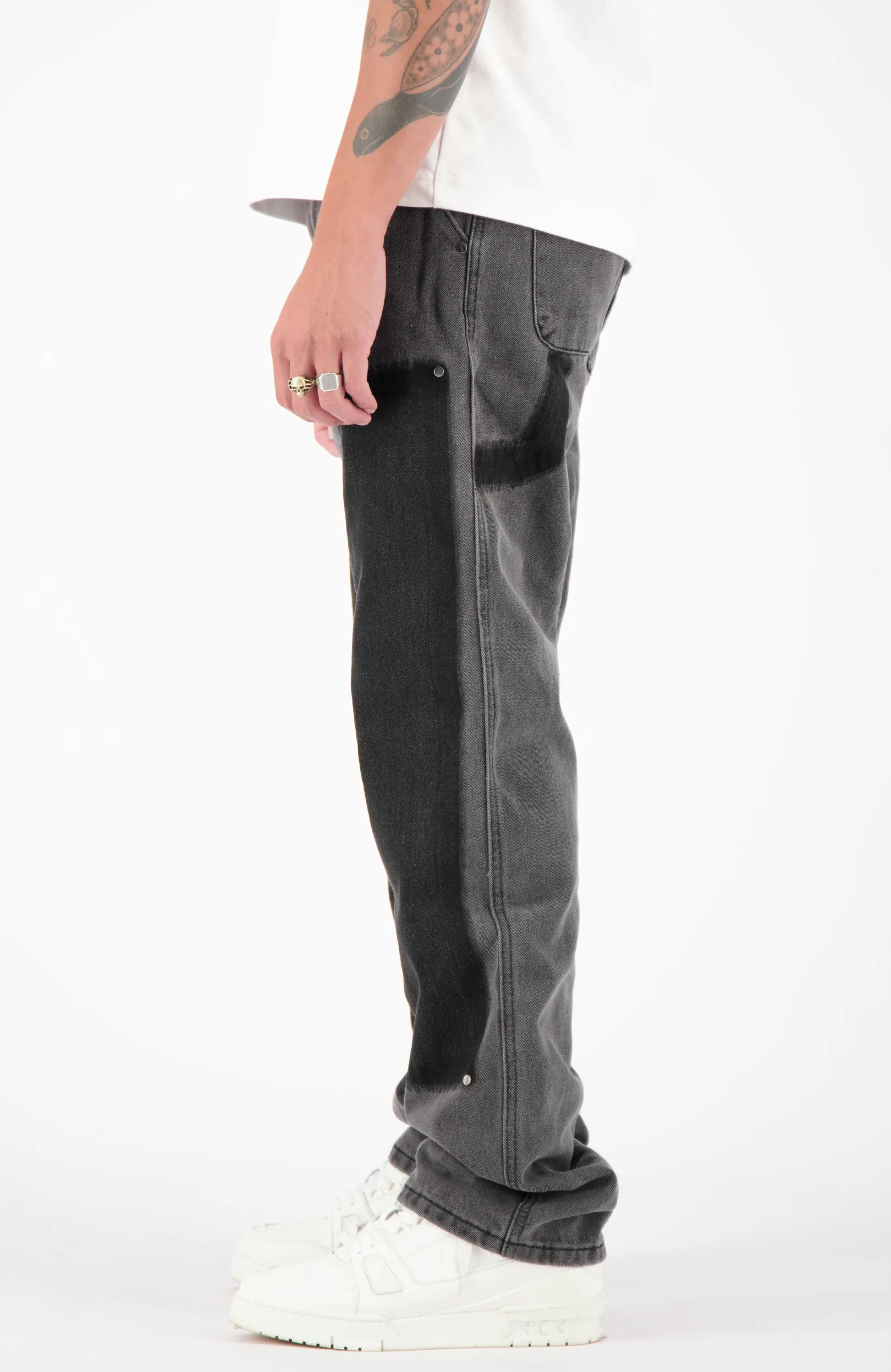 RIV CARPENTER DENIM | Zwart