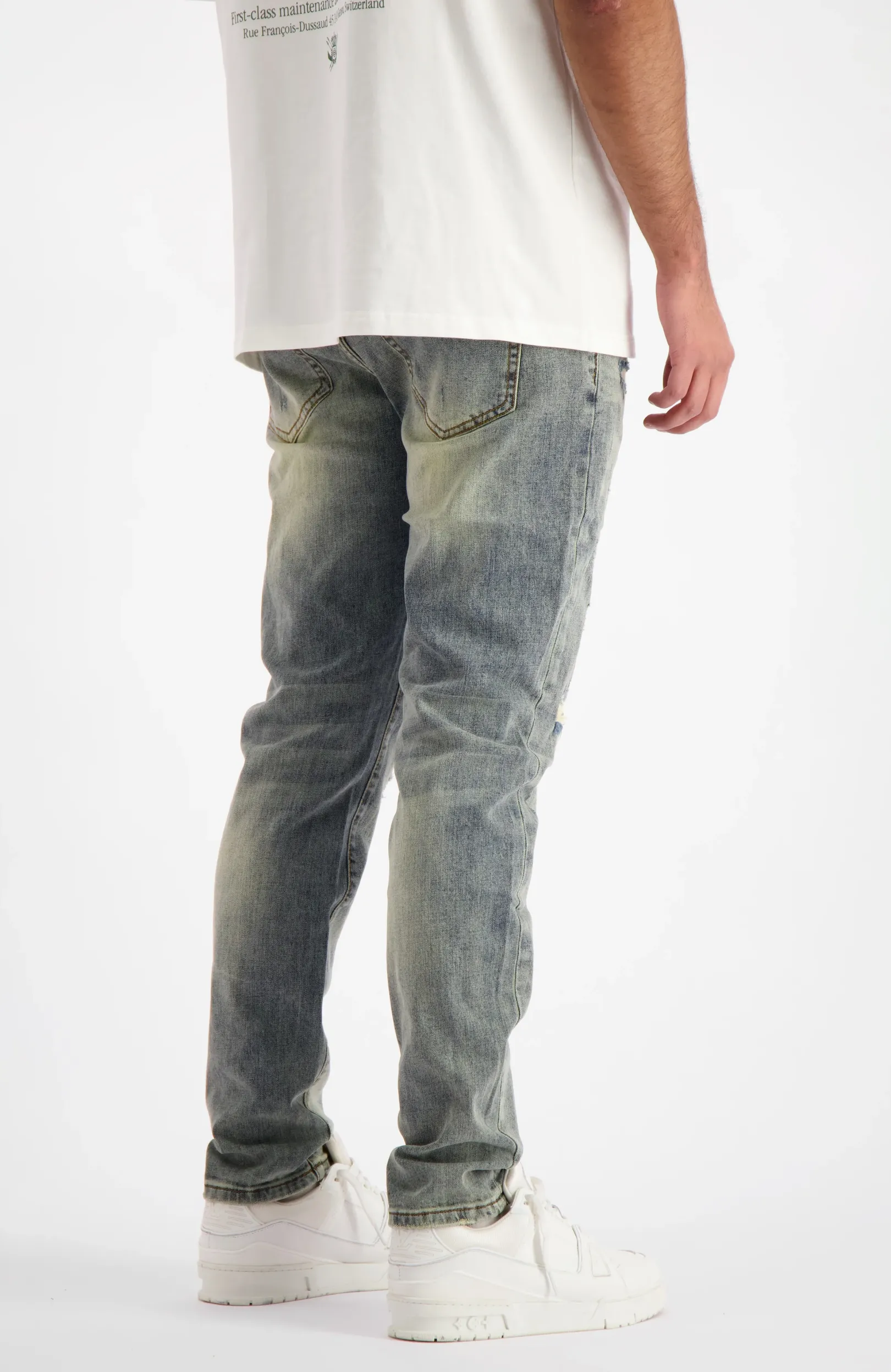 SLANK DENIM | Blauw