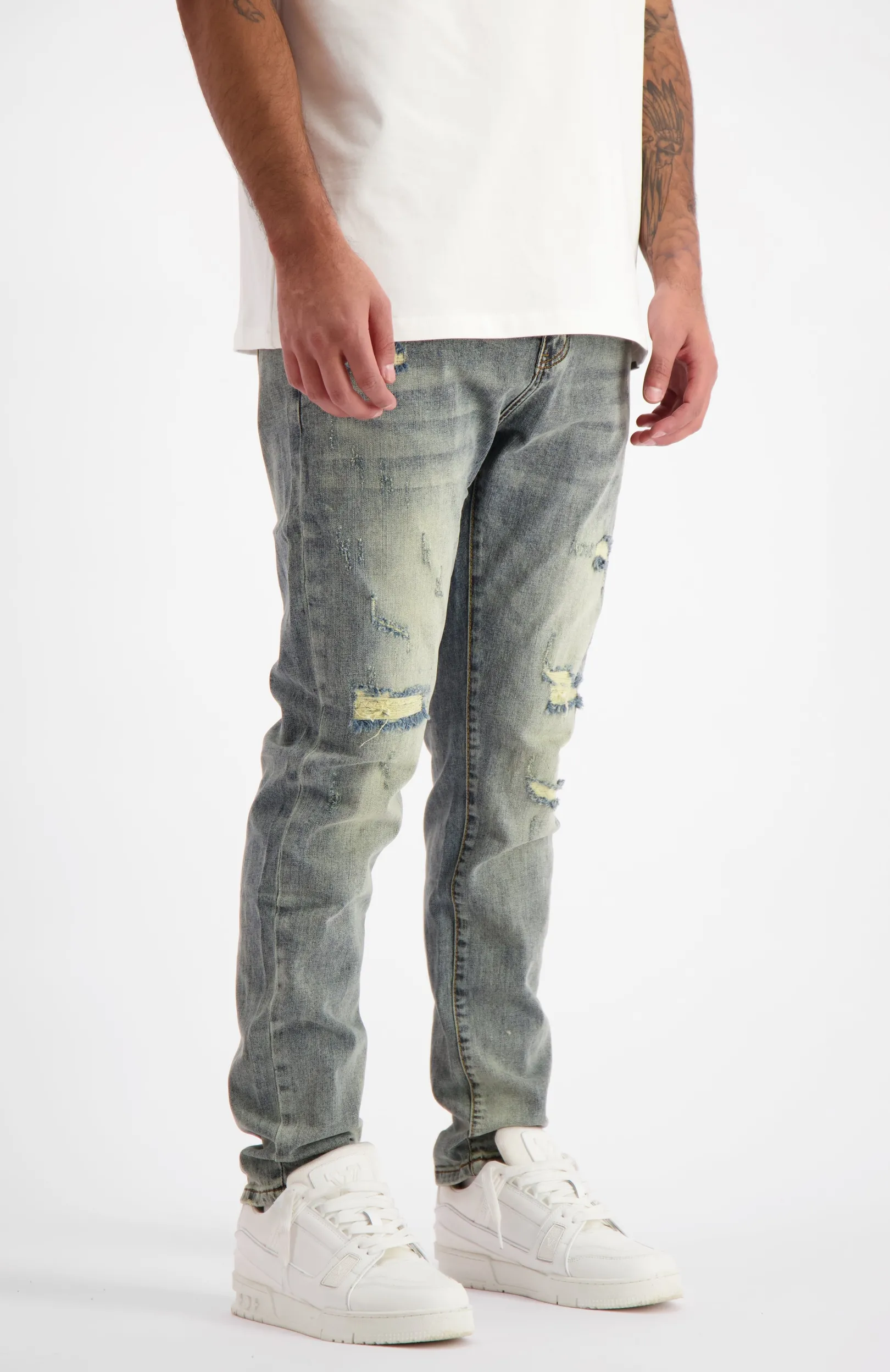 SLANK DENIM | Blauw
