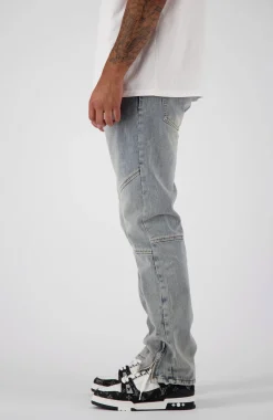 STRAIGHT WORKER DENIM | Blauw