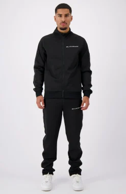 TAPED INITIAL TRACKPANTS | Zwart