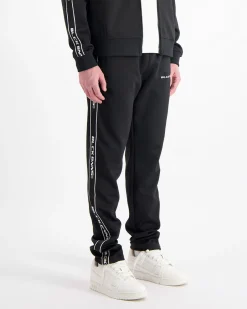 TAPED TRACKPANTS | Zwart