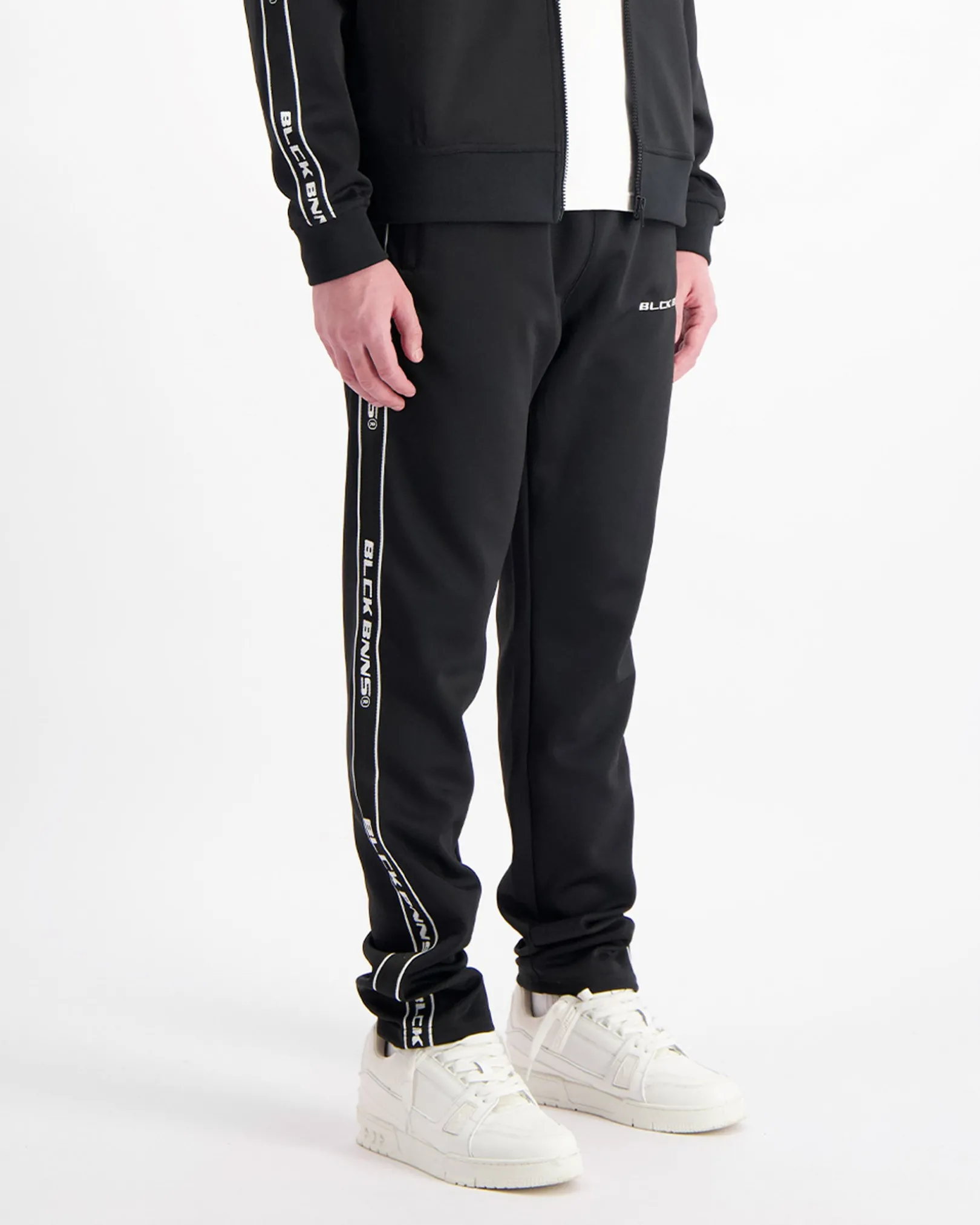 TAPED TRACKPANTS | Zwart