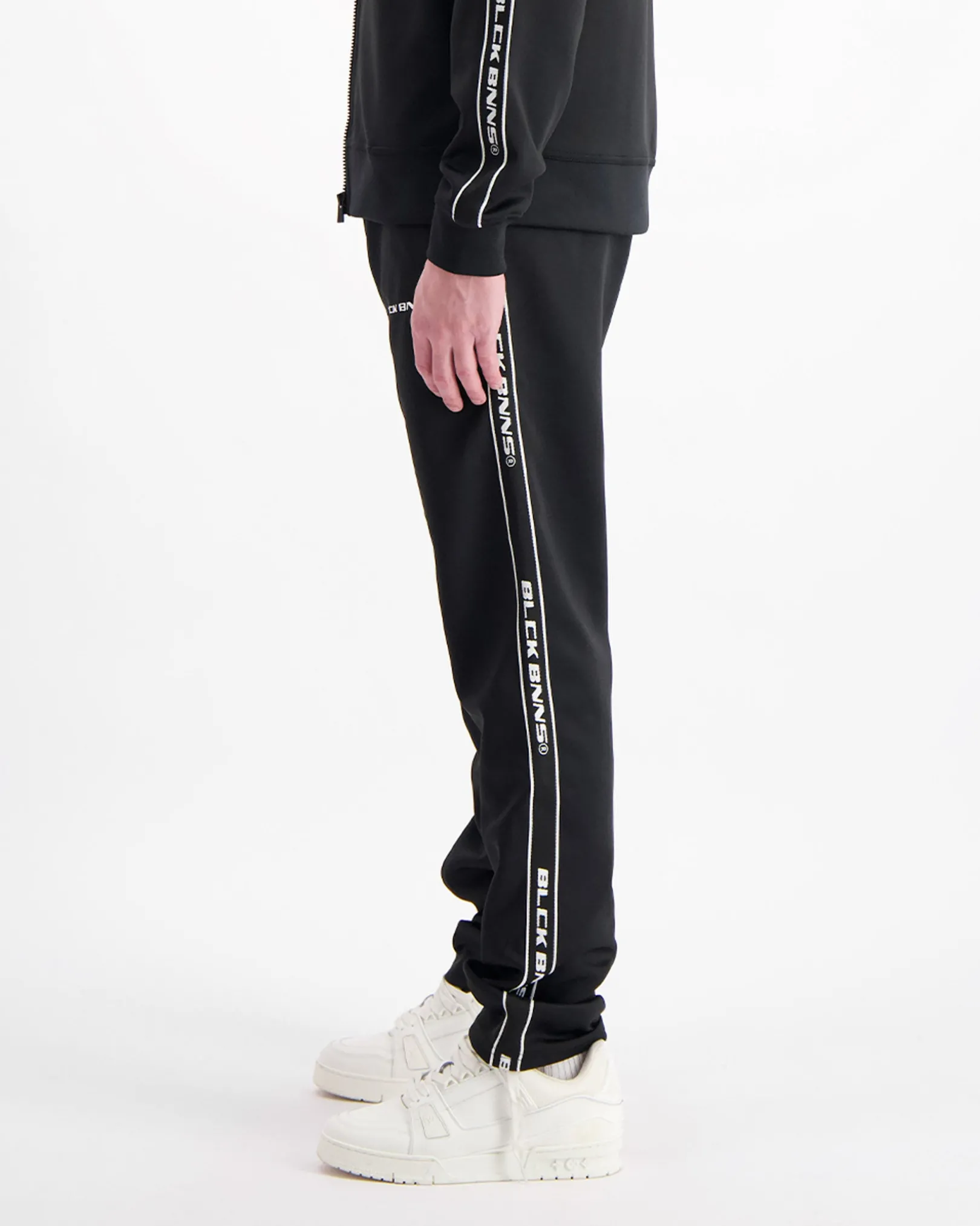 TAPED TRACKPANTS | Zwart
