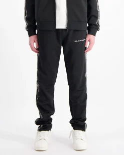 TAPED TRACKPANTS | Zwart