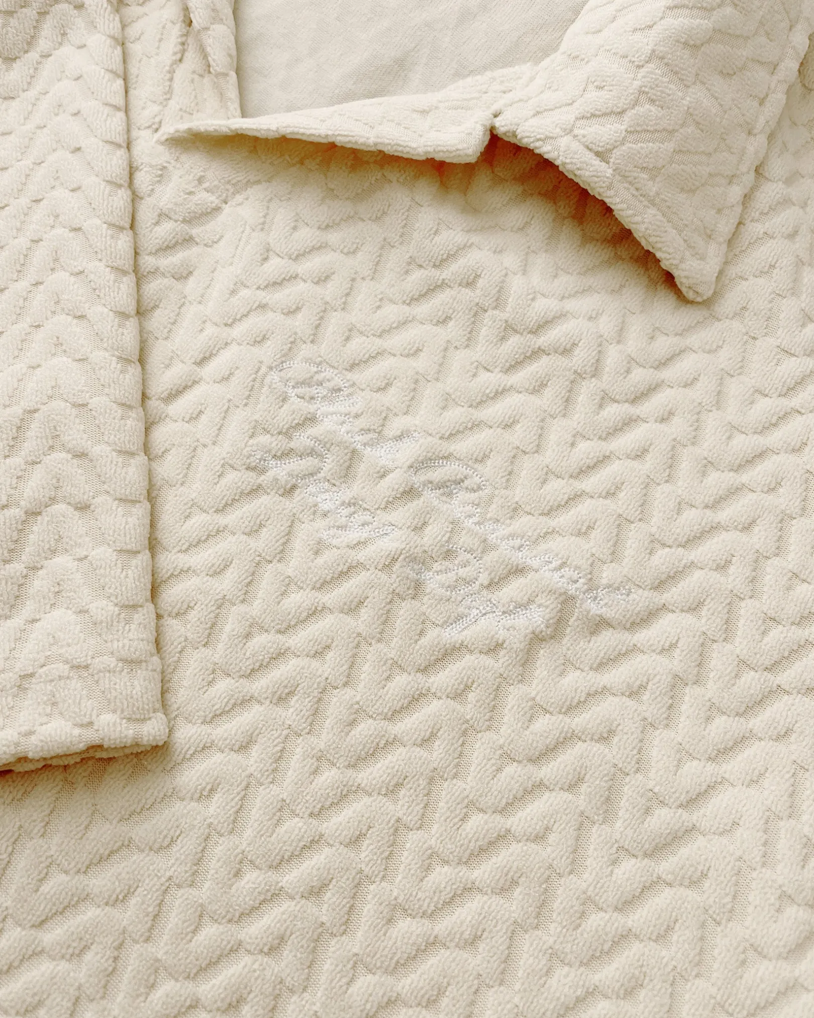TERRY LOUNGE POLO | Zand