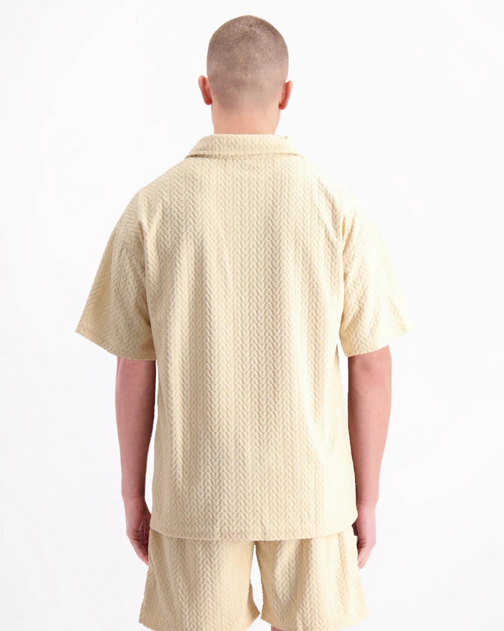 TERRY LOUNGE POLO | Zand