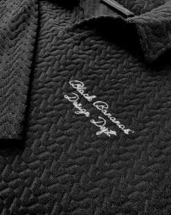 TERRY LOUNGE POLO Zwart