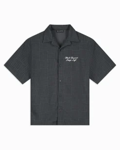 TERRY RESORT SHIRT | Marine