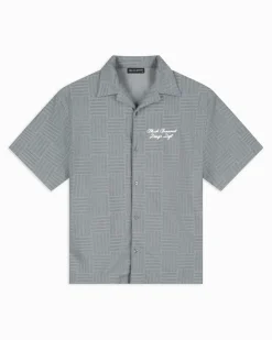 TERRY RESORT SHIRT Grijs