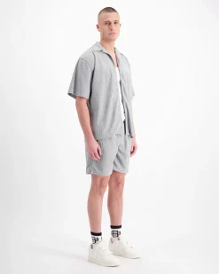TERRY RESORT SHIRT Grijs