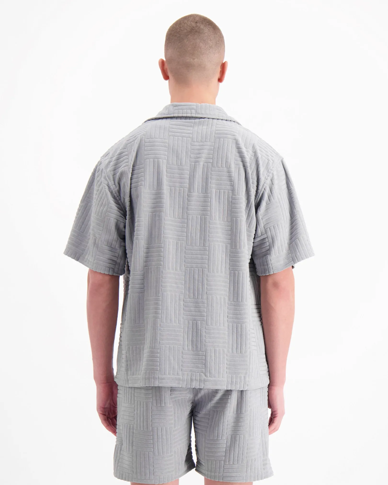 TERRY RESORT SHIRT Grijs