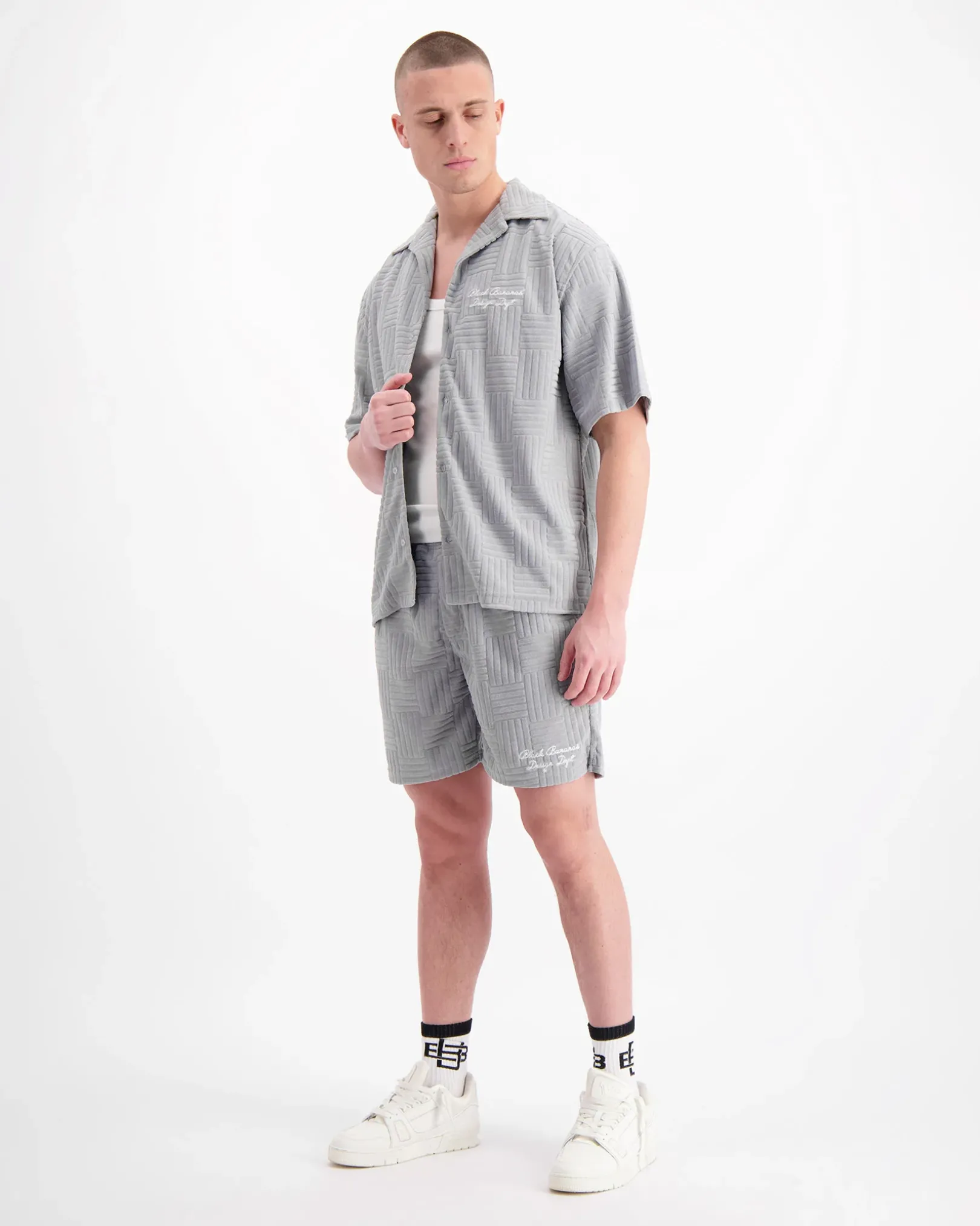 TERRY RESORT SHORTS | Grijs