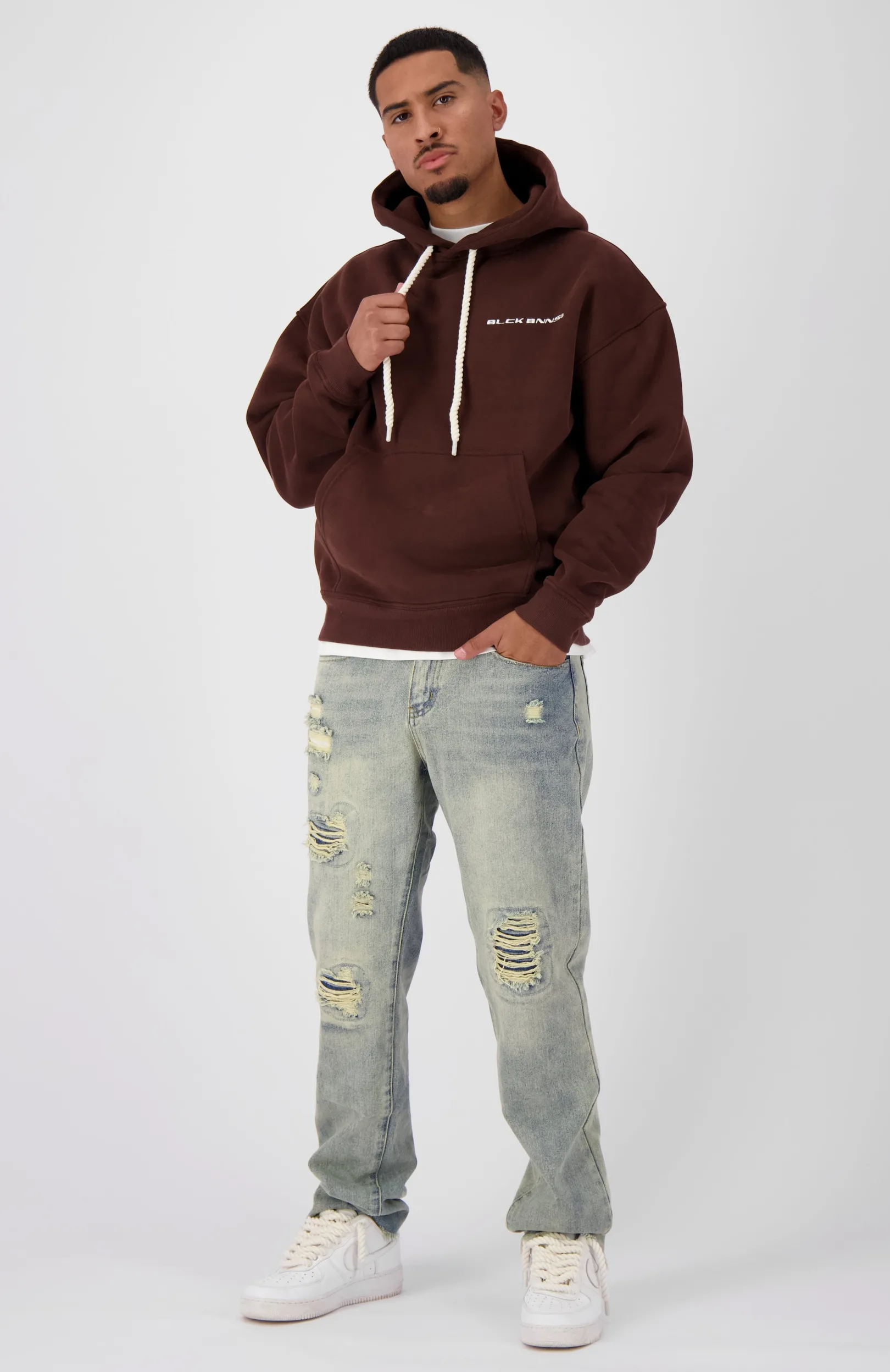 THICK LACES HOODIE | Bruin