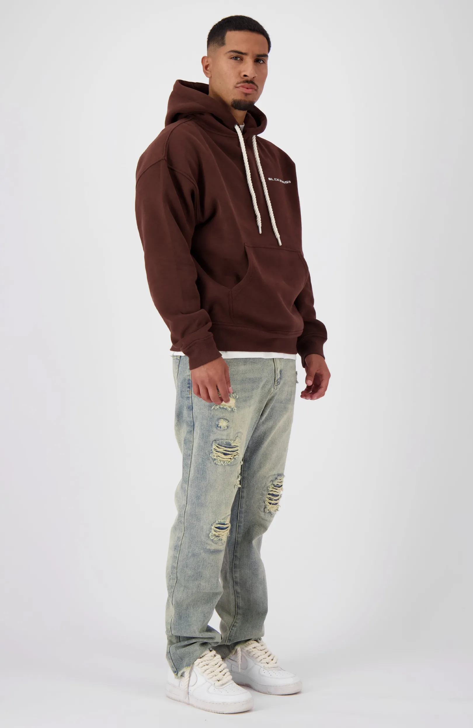 THICK LACES HOODIE | Bruin