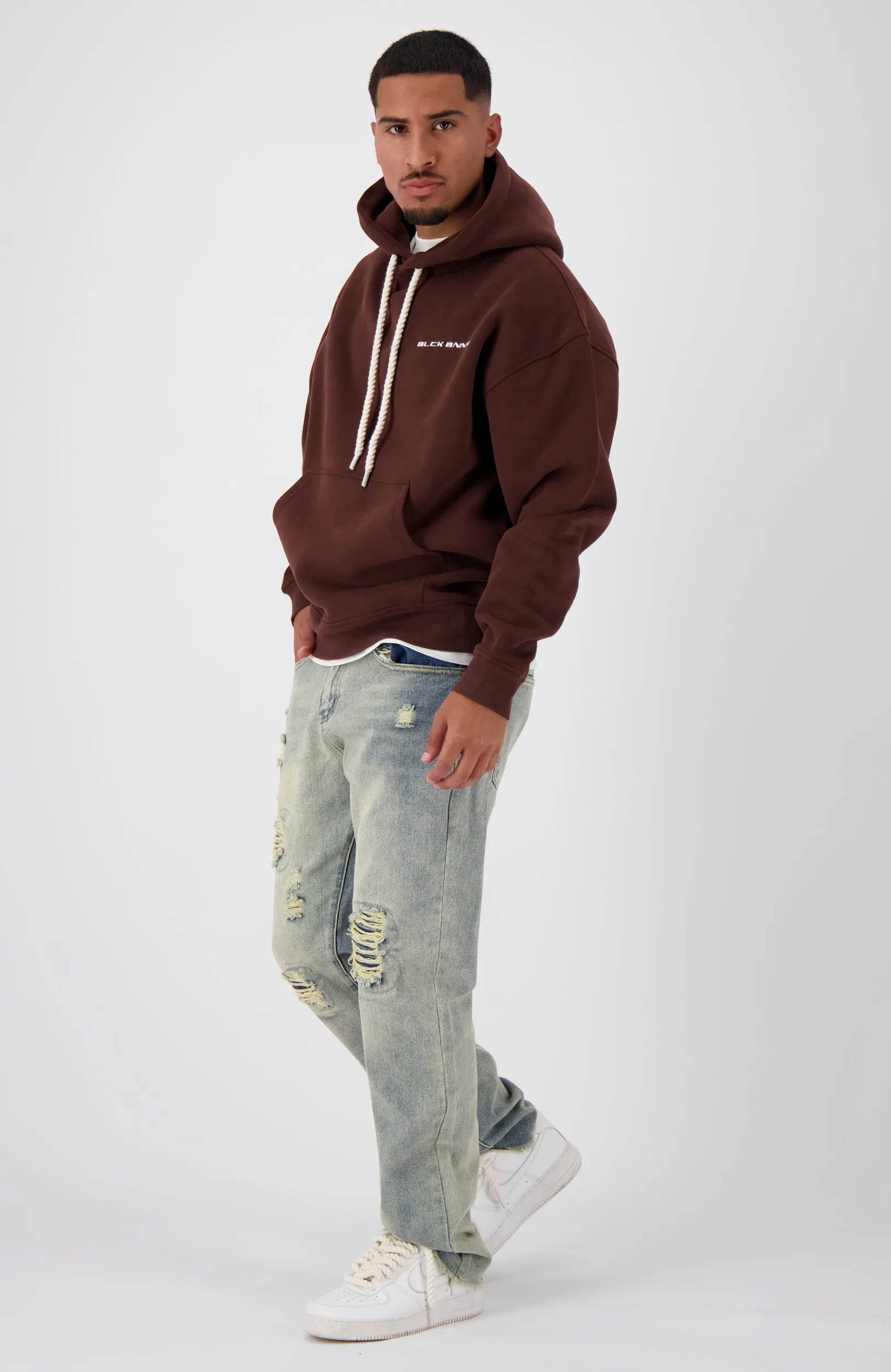 THICK LACES HOODIE | Bruin