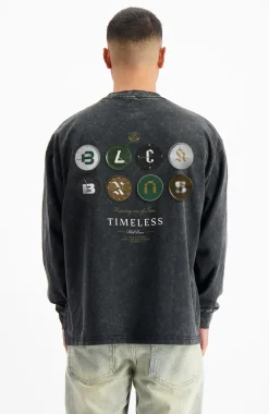 TIJDLOOS LONGSLEEVE | Zwart