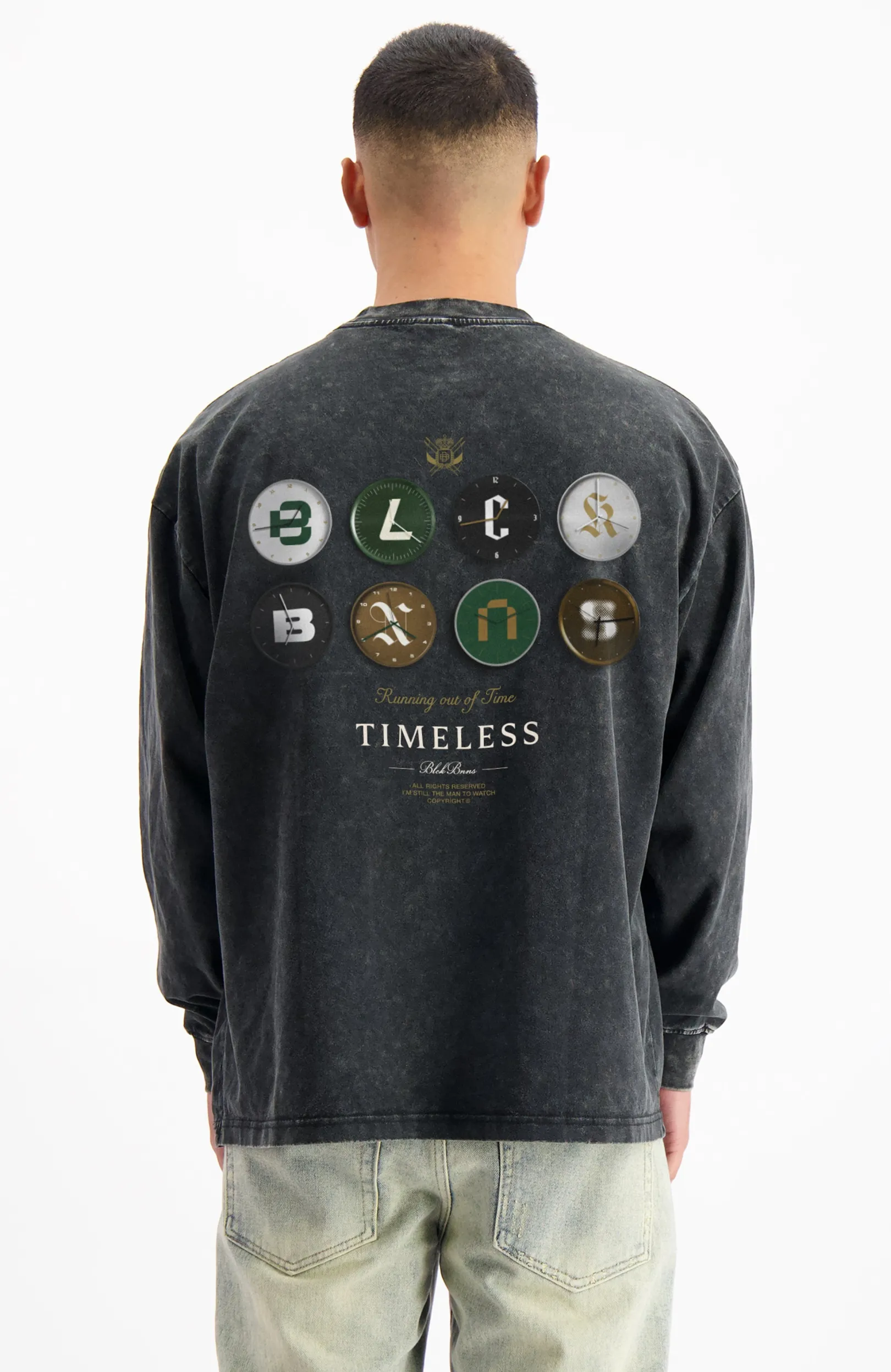 TIJDLOOS LONGSLEEVE | Zwart