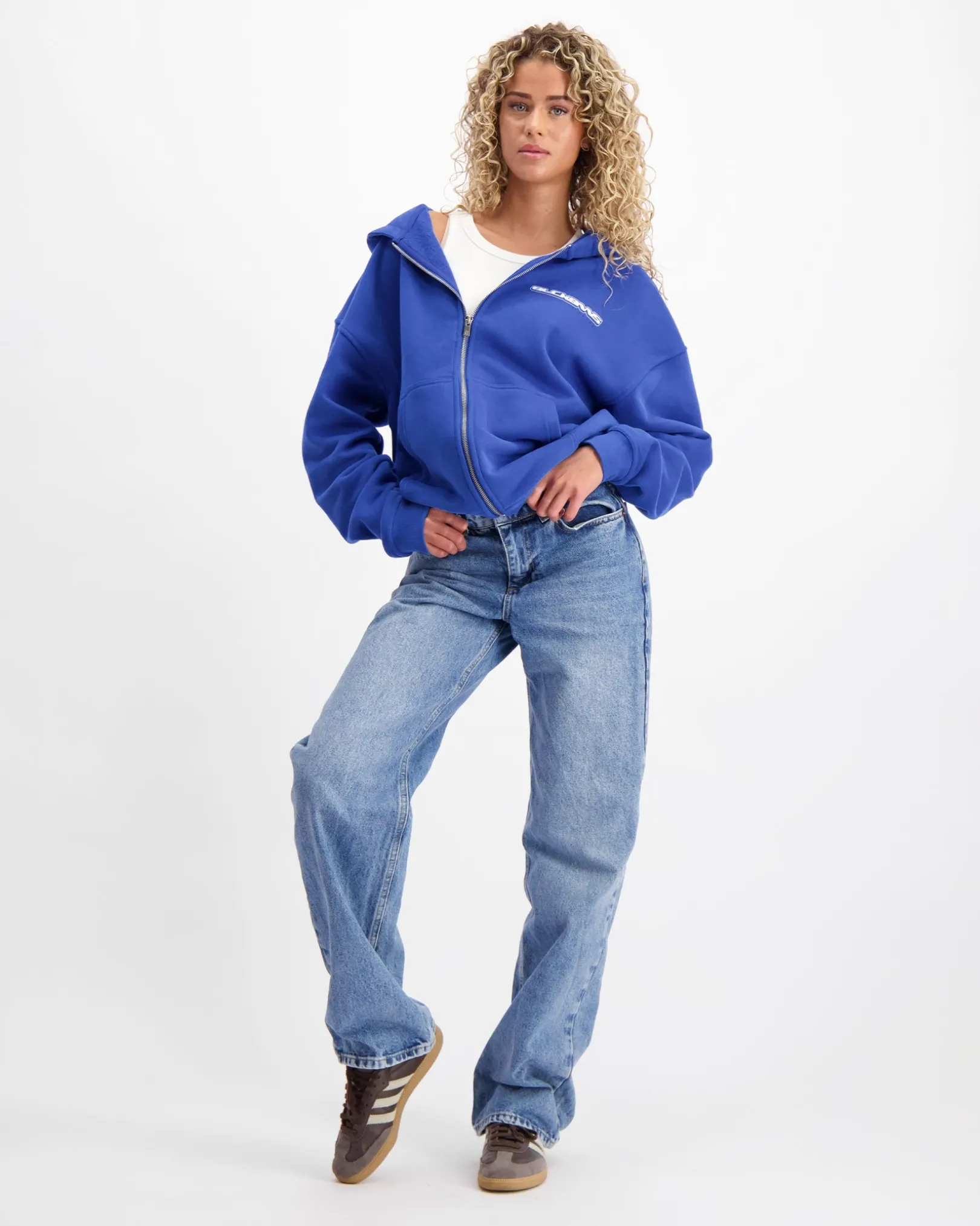 TTD ZIP HOODIE | Blauw