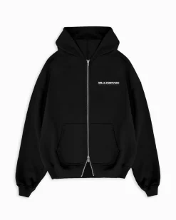 TTD ZIP HOODIE | Zwart
