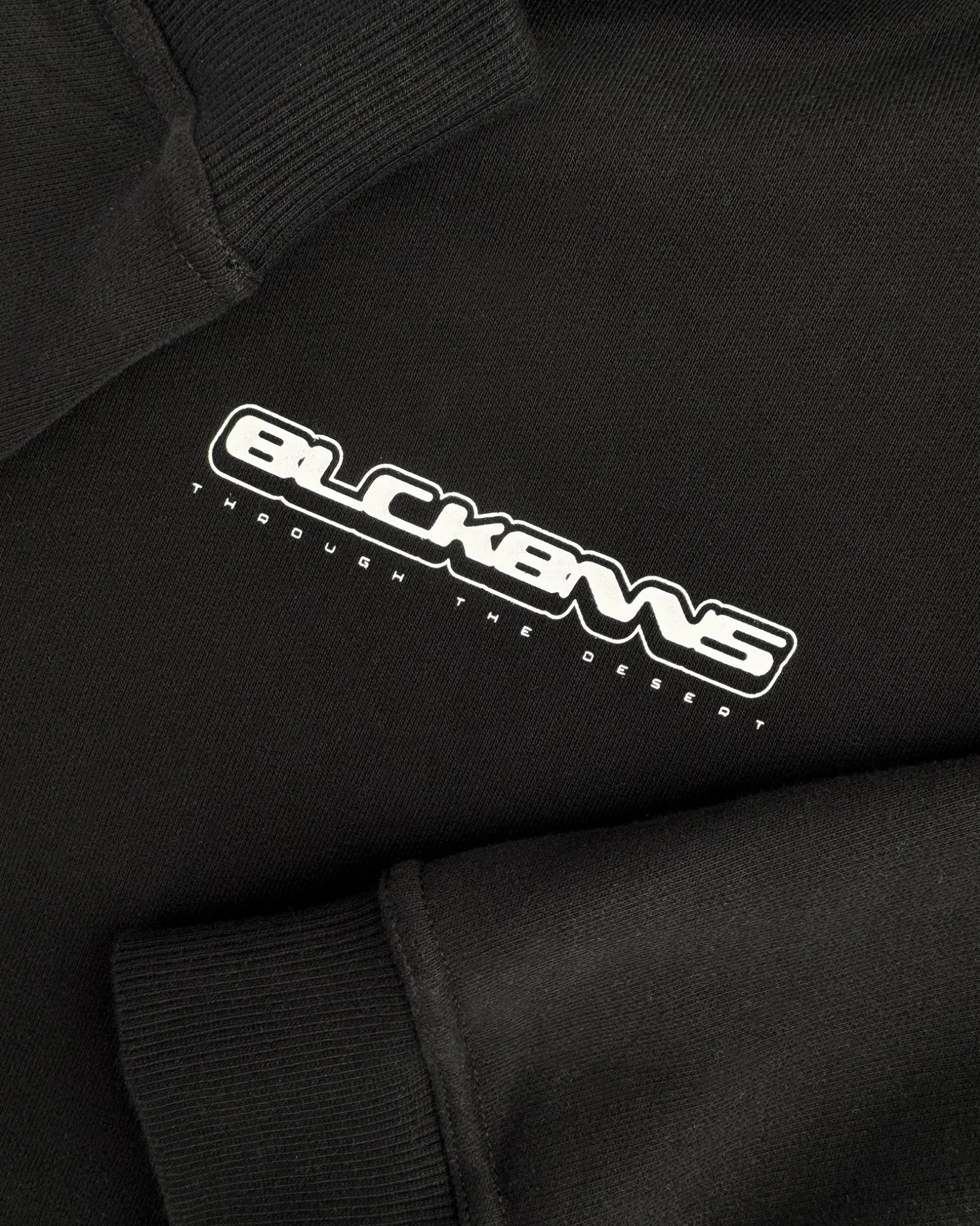 TTD ZIP HOODIE | Zwart