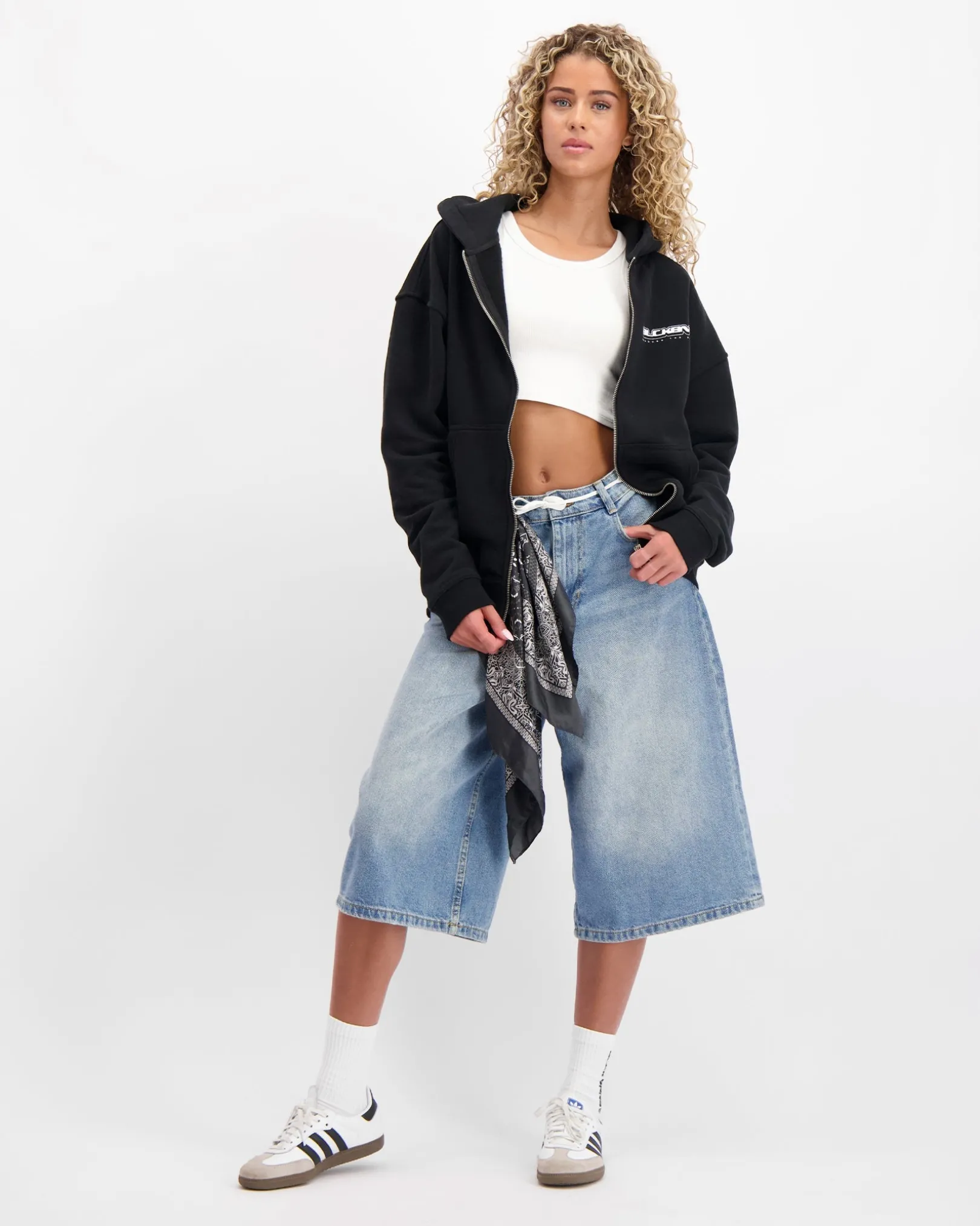 TTD ZIP HOODIE | Zwart