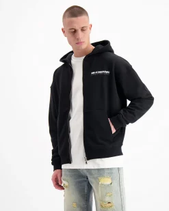 TTD ZIP HOODIE | Zwart