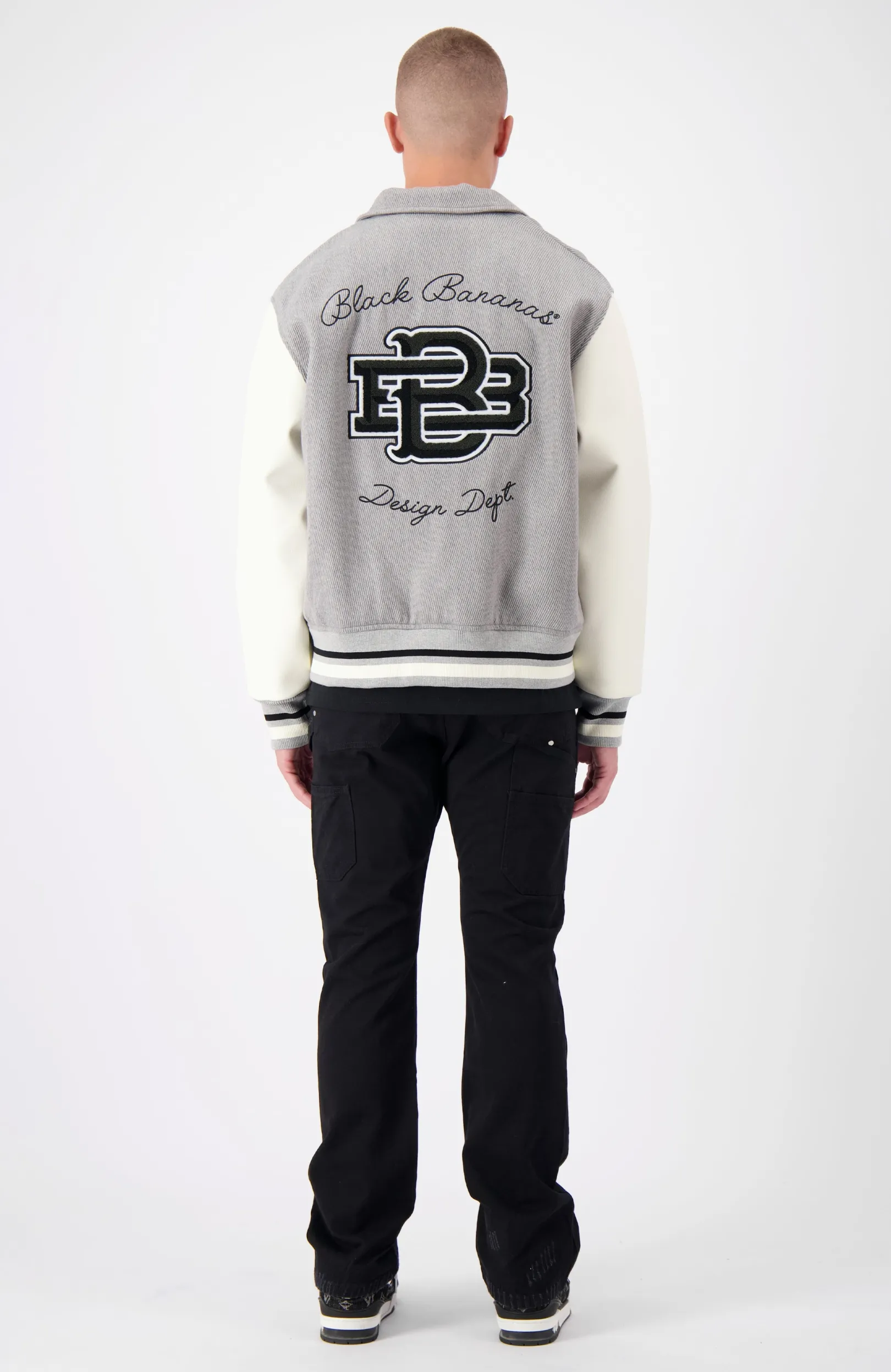 TWILL MONO JACKET | Grijs