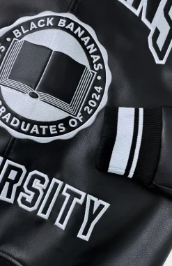 UNIVERSITY JACKET | Zwart