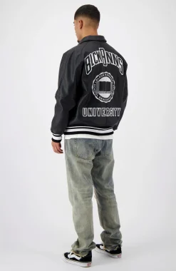 UNIVERSITY JACKET | Zwart