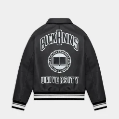 UNIVERSITY JACKET | Zwart