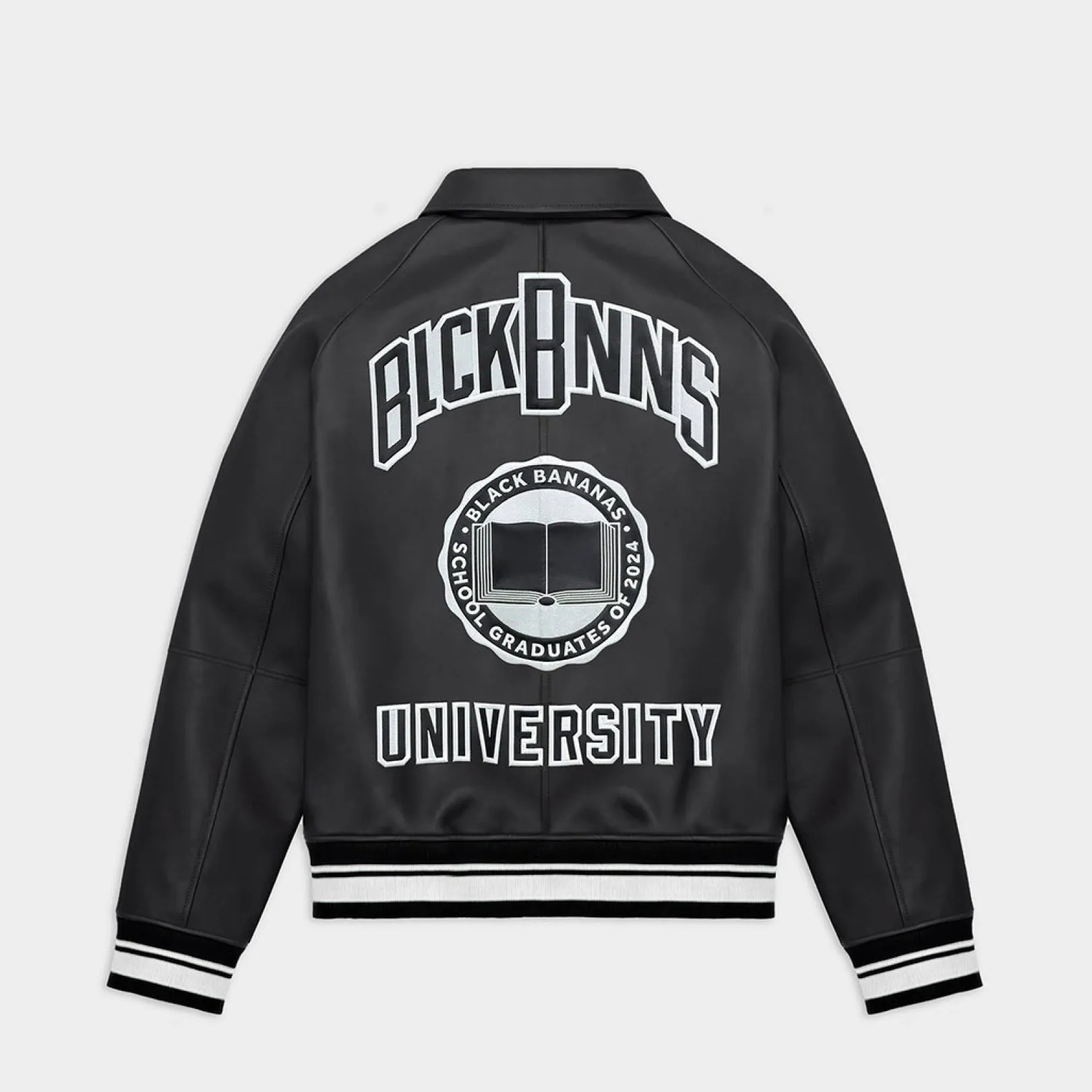 UNIVERSITY JACKET | Zwart
