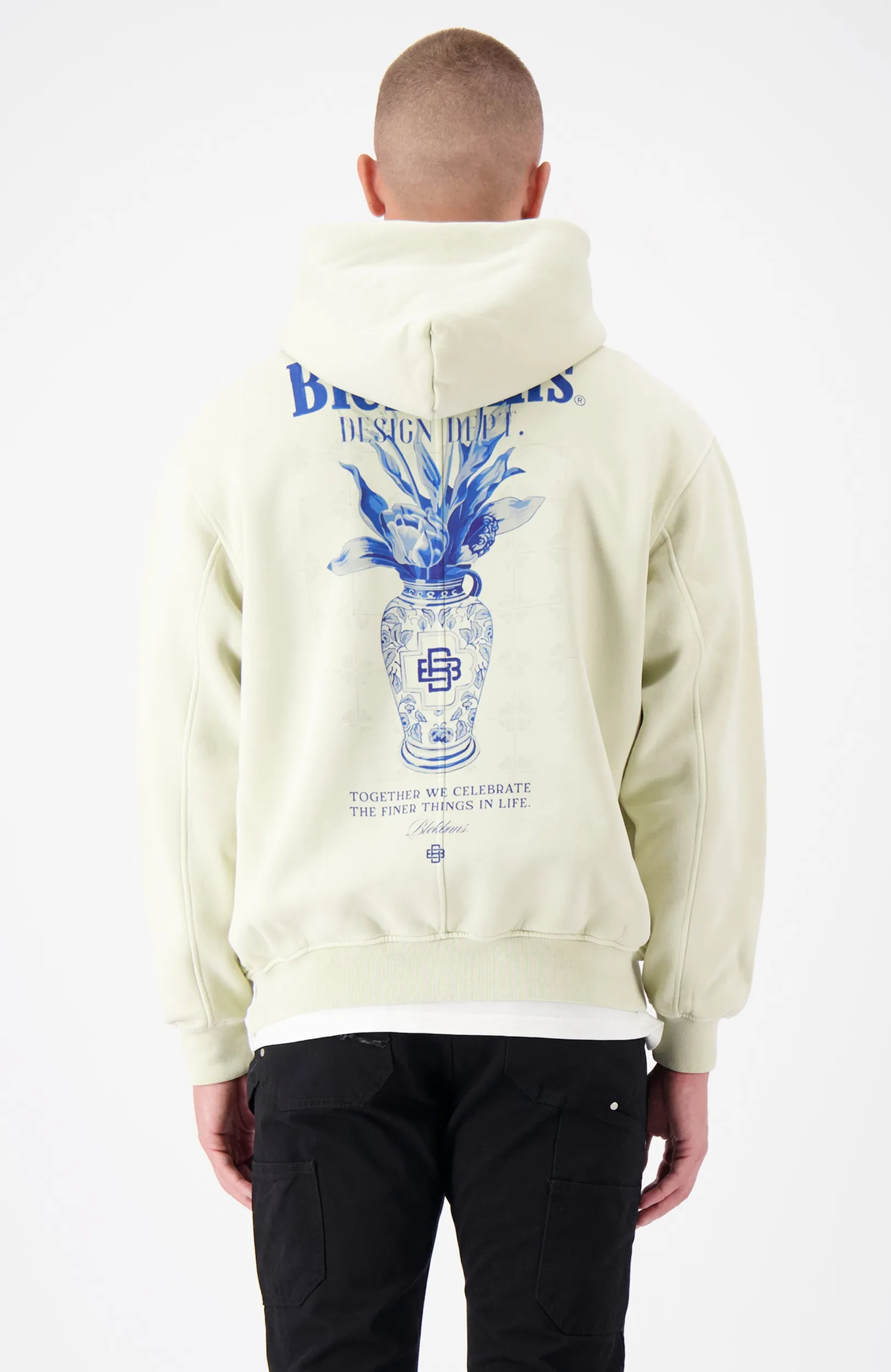 VASE HOODIE | Gewassen Zand