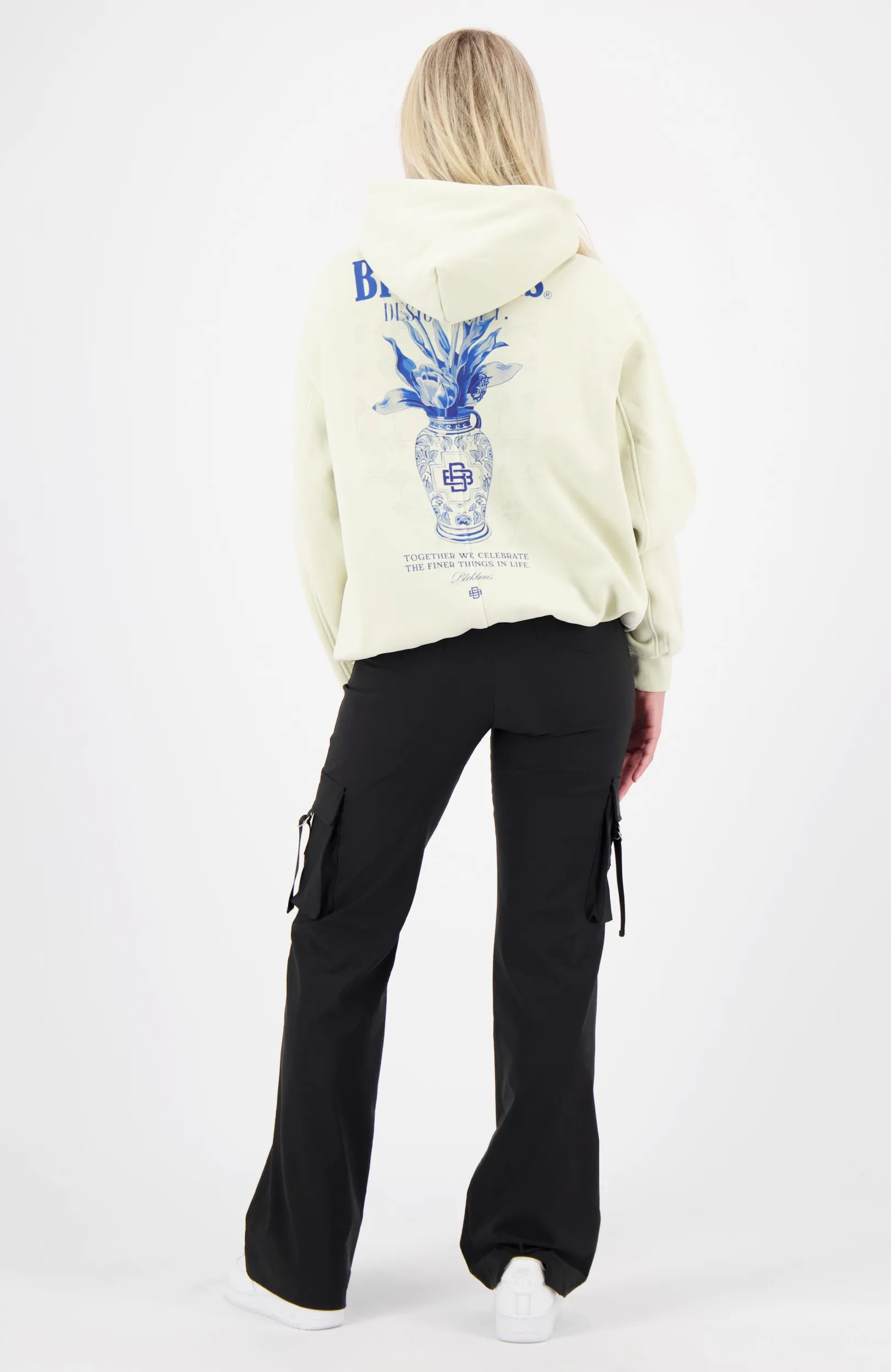 VASE HOODIE | Gewassen Zand