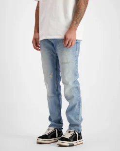 verwoest denim | blauw