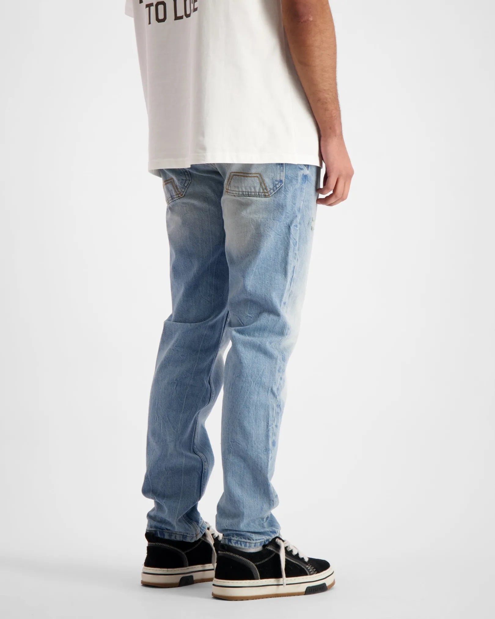 verwoest denim | blauw
